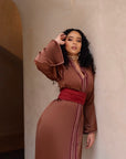 CAFTAN SULTANA MARRON